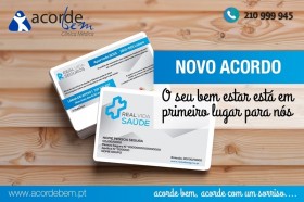 Novo Acordo! Real Vida Saúde na Acorde Bem - Acorde Bem Clinica Médica